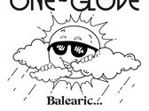 'Balearic but not too Balearic' Tee (White) photo 