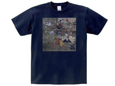 JAPANESE FOLK METAL 1st Album - Artwork T-shirt (Blue) main photo
