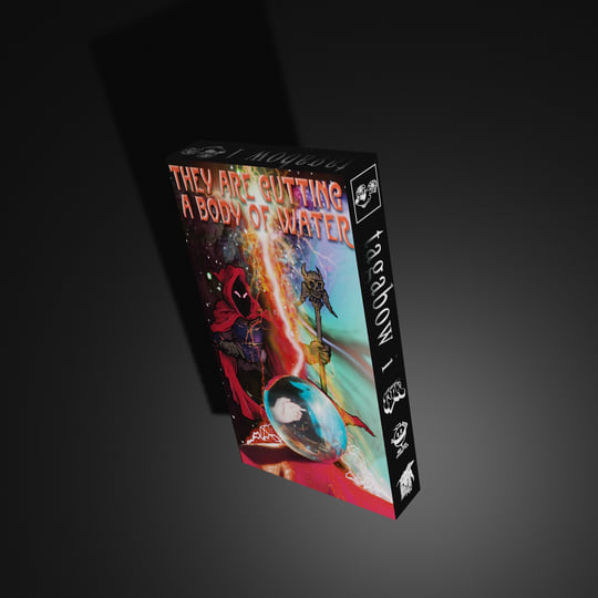 Tagabow Vids Vol. One VHS Preorder | they are gutting a body of