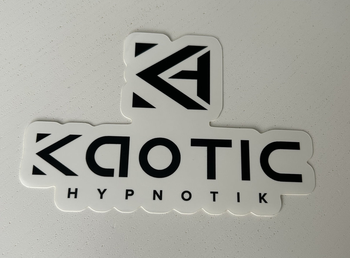 Kaotic Kaotic Hypnotik Logo Sticker | Kaotic Hypnotik