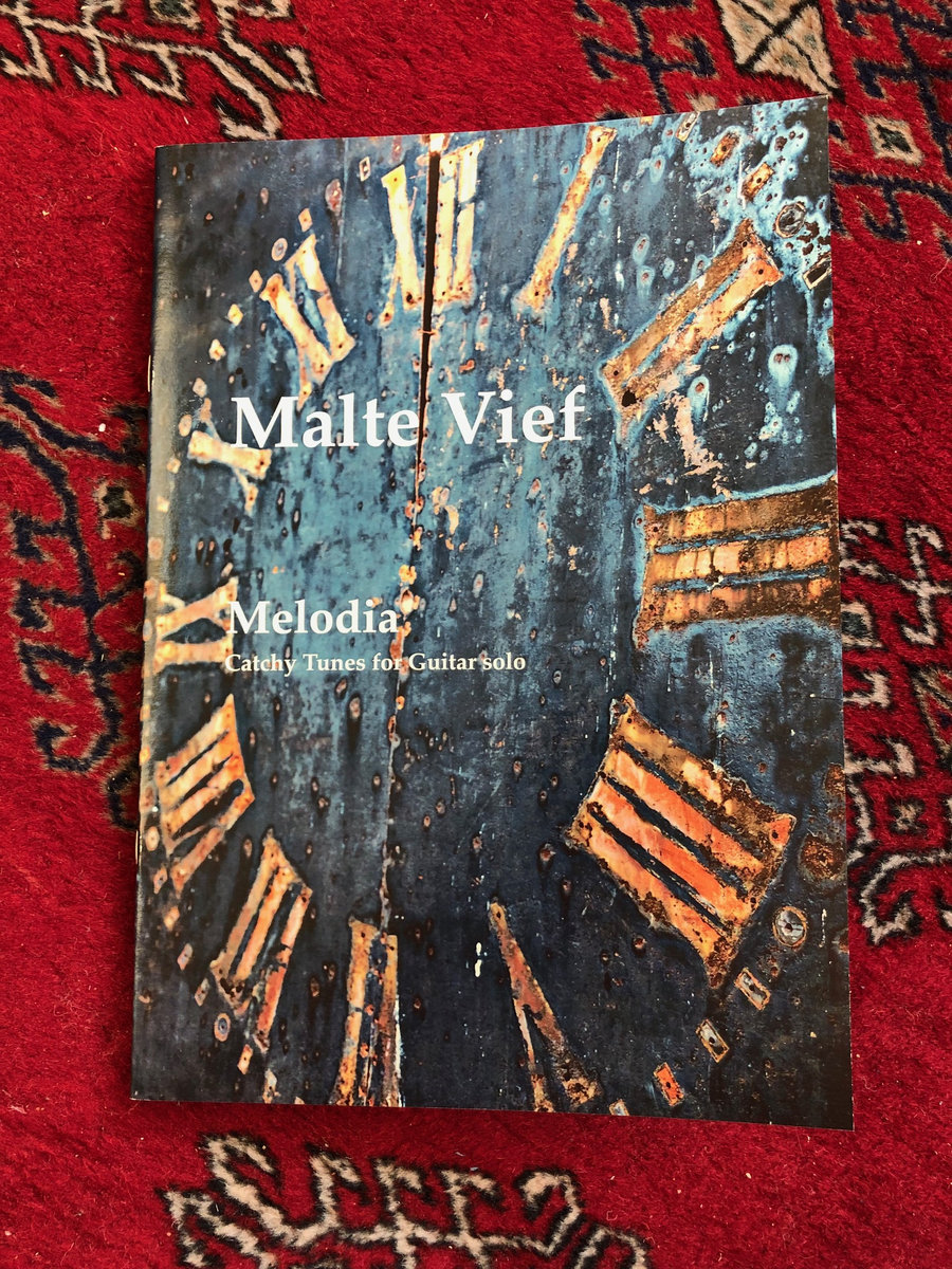 Melodia 7 catchy tunes for guitar solo easy to play Malte Vief