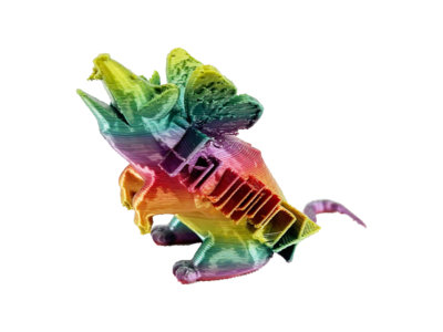 Flummox Gay Rainbow Possum 3D Print main photo