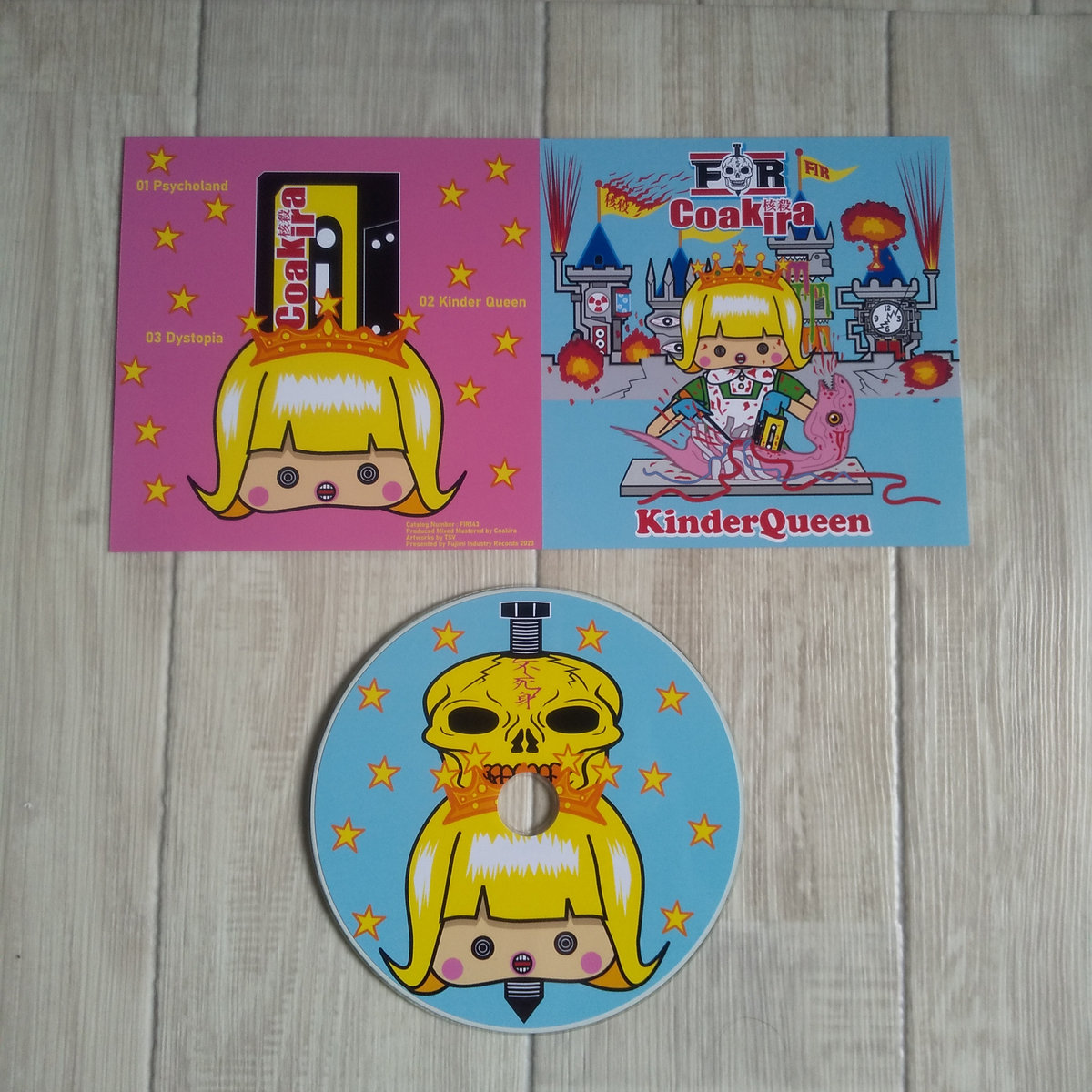 Kinder Queen Coakira Fujimi Industry Records