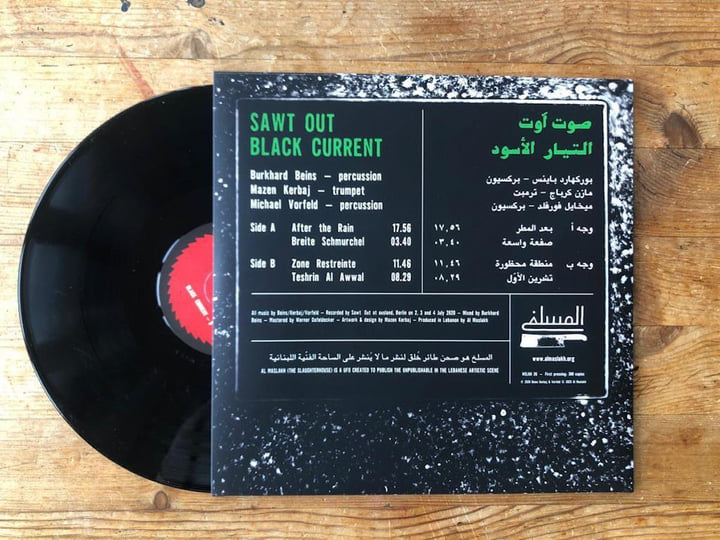 Human Motives Slot In The Dark 試聴 kbd Black Current | Sawt Out [Burkhard Beins, Mazen Kerbaj