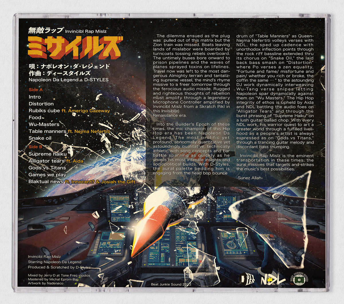 Invincibl Rap Mislz | Napoleon Da Legend & D-Styles | Napoleon Da