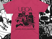 Uboa - "Cat Girl" Fuchsia Shirt