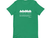 Adultish Definition T-shirt photo 