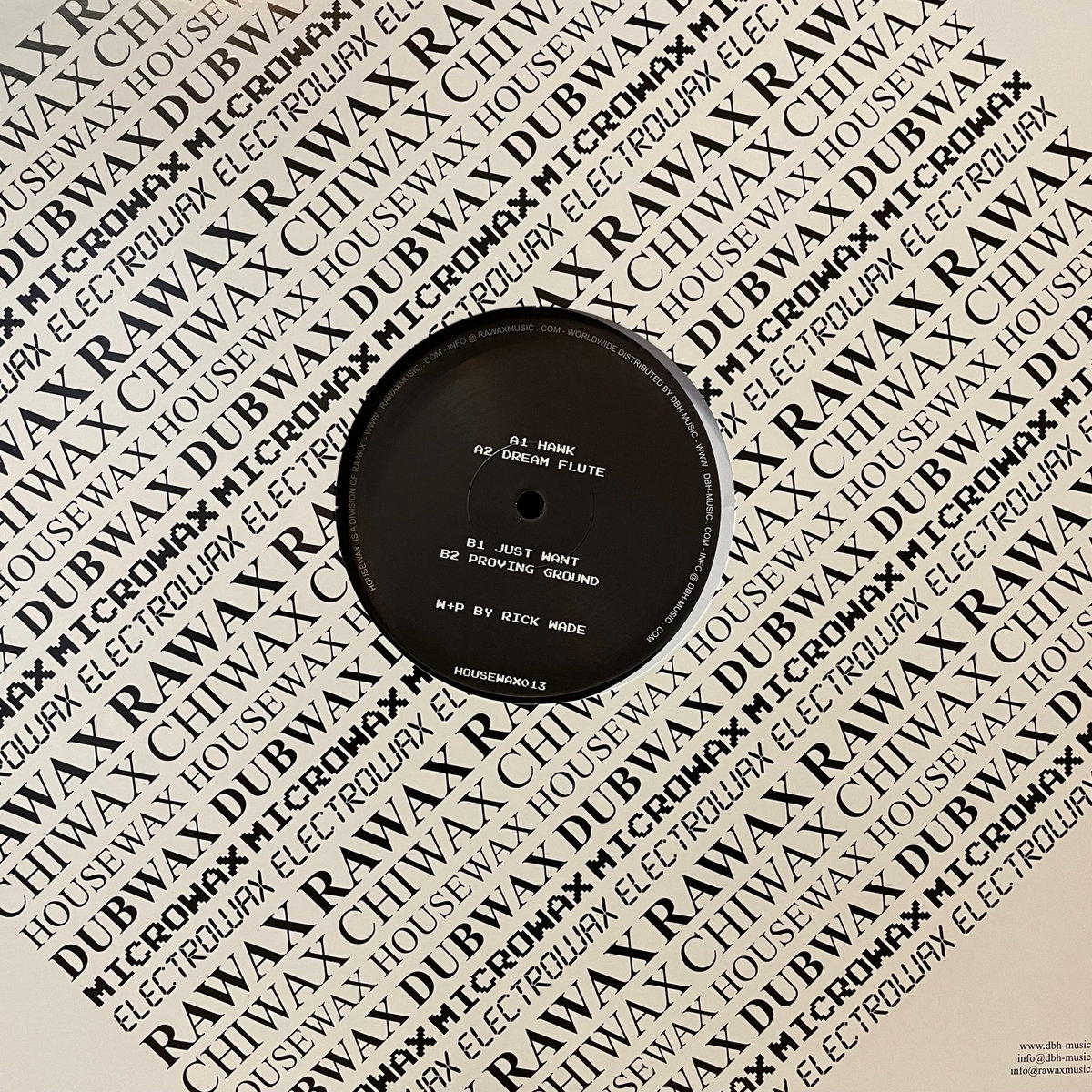 Housewax013 | Rick Wade | dbh-music