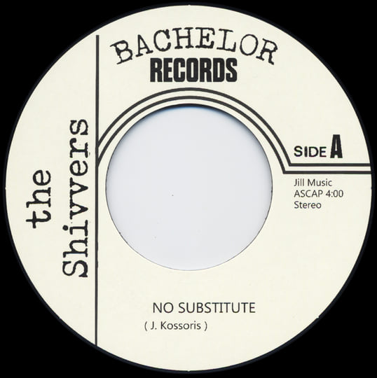 No Substitute b/w Remember Tonight | THE SHIVVERS | State