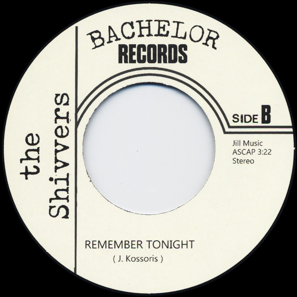 No Substitute b/w Remember Tonight | THE SHIVVERS | State