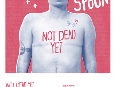 Not Dead Yet: Folded Riso Print Art, Credits and Lyrics Poster main photo