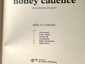 honey cadence sheet music collection photo 