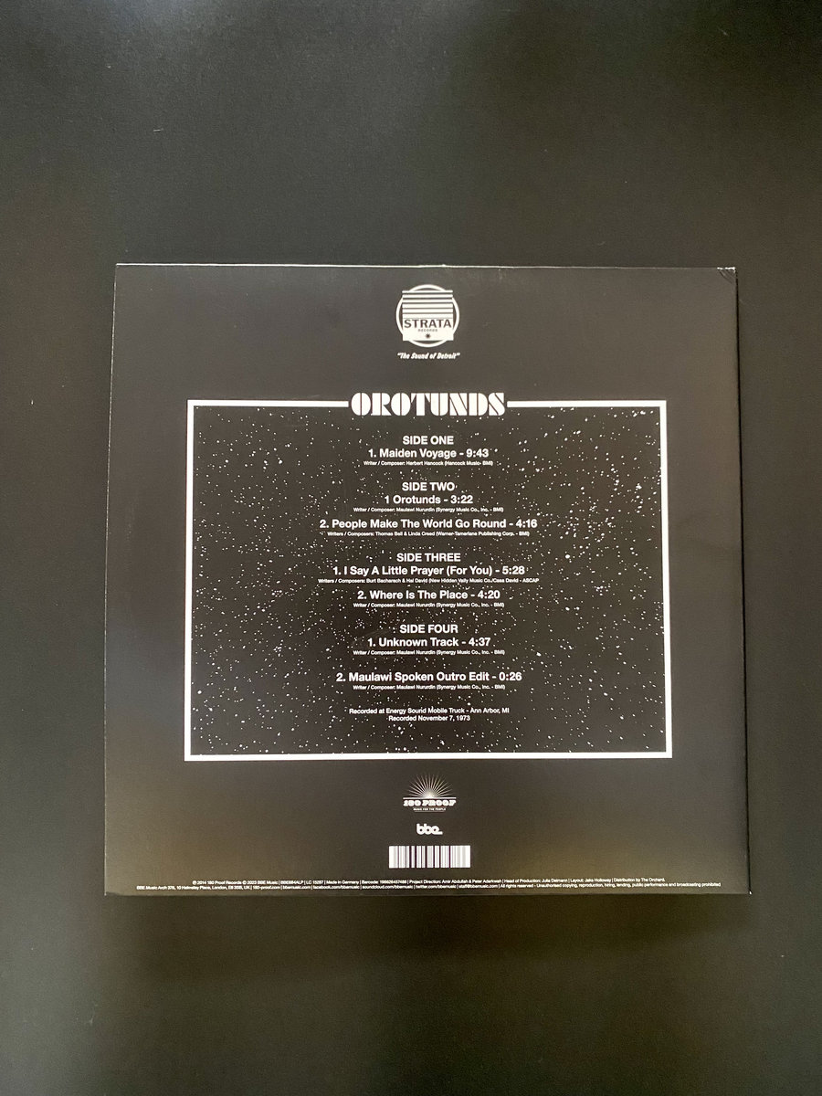 Orotunds | Maulawi | 180 Proof Records