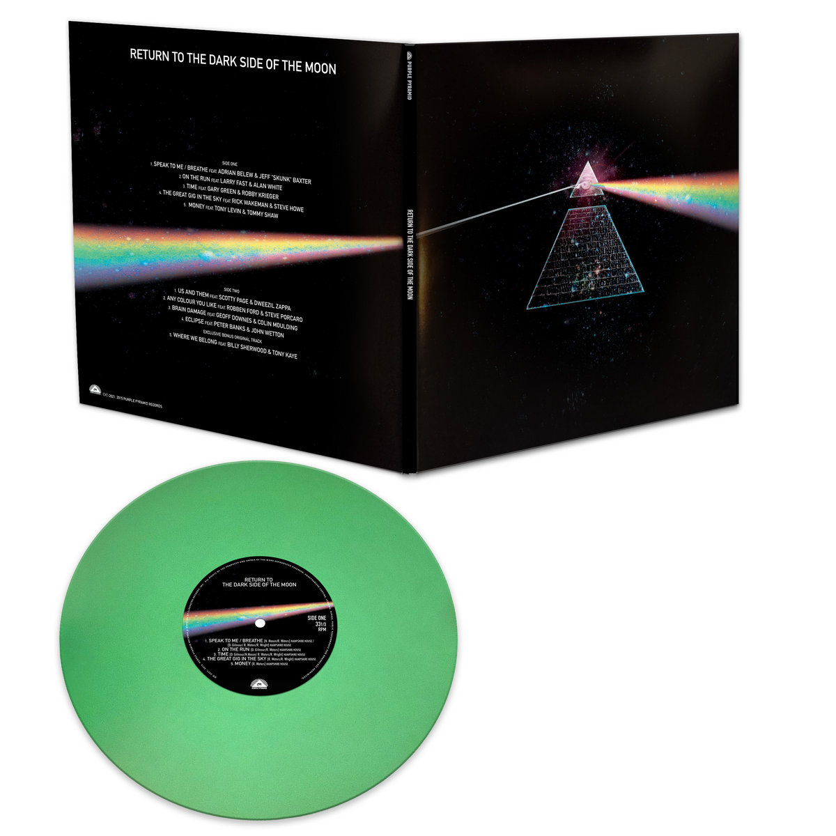 Return To The Dark Side Of The Moon | Purple Pyramid