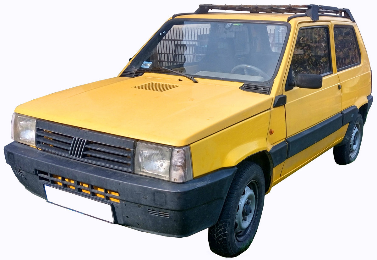 Fiat Panda 1980 city car photo detail