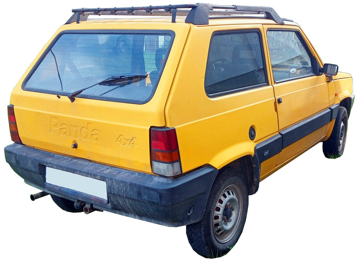 Fiat Panda 1980 city car photo detail