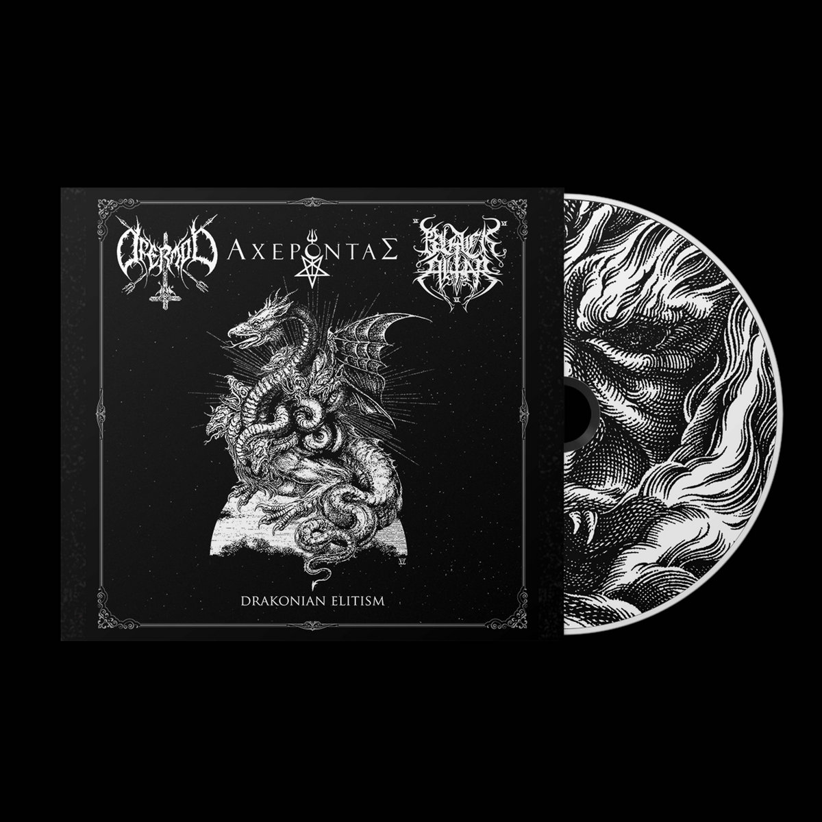 OFERMOD / ACHERONTAS / BLACK ALTAR "Drakonian Elitism" Odium Records