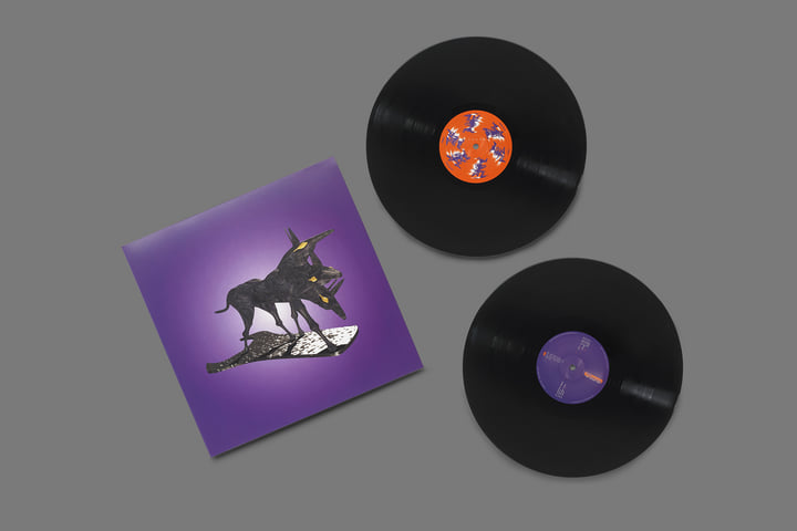 洋楽 THE BLACK DOG / Spanners (2LP) The Black Dog Spanners 2 LP Orange /Purple Labels UK 1995