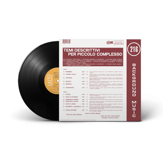 伊LP Piero Umiliani Temi Descrittivi Per Piccolo Complesso LRS0058 Holy Basil Records 未開封 /00260 Piero Umiliani - Temi Descrittivi Per Piccolo Complesso LP