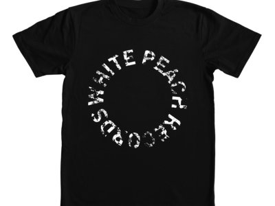 WPT086 - Black T-shirt w/ Front & Back Print main photo