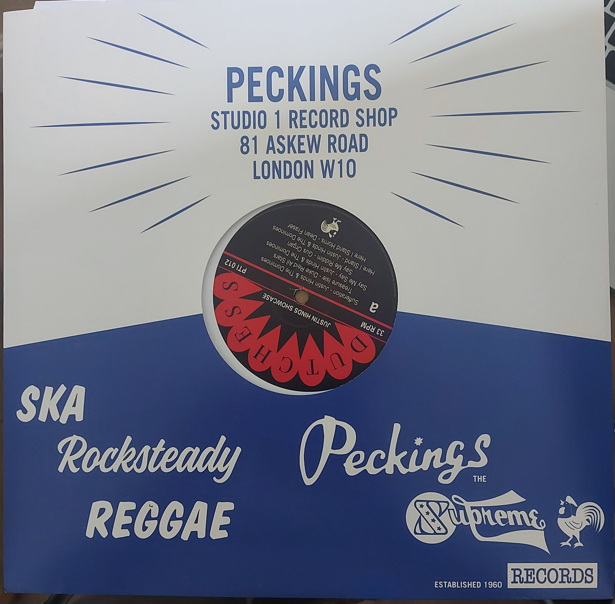 Justin Hinds Showcase | Peckings Records