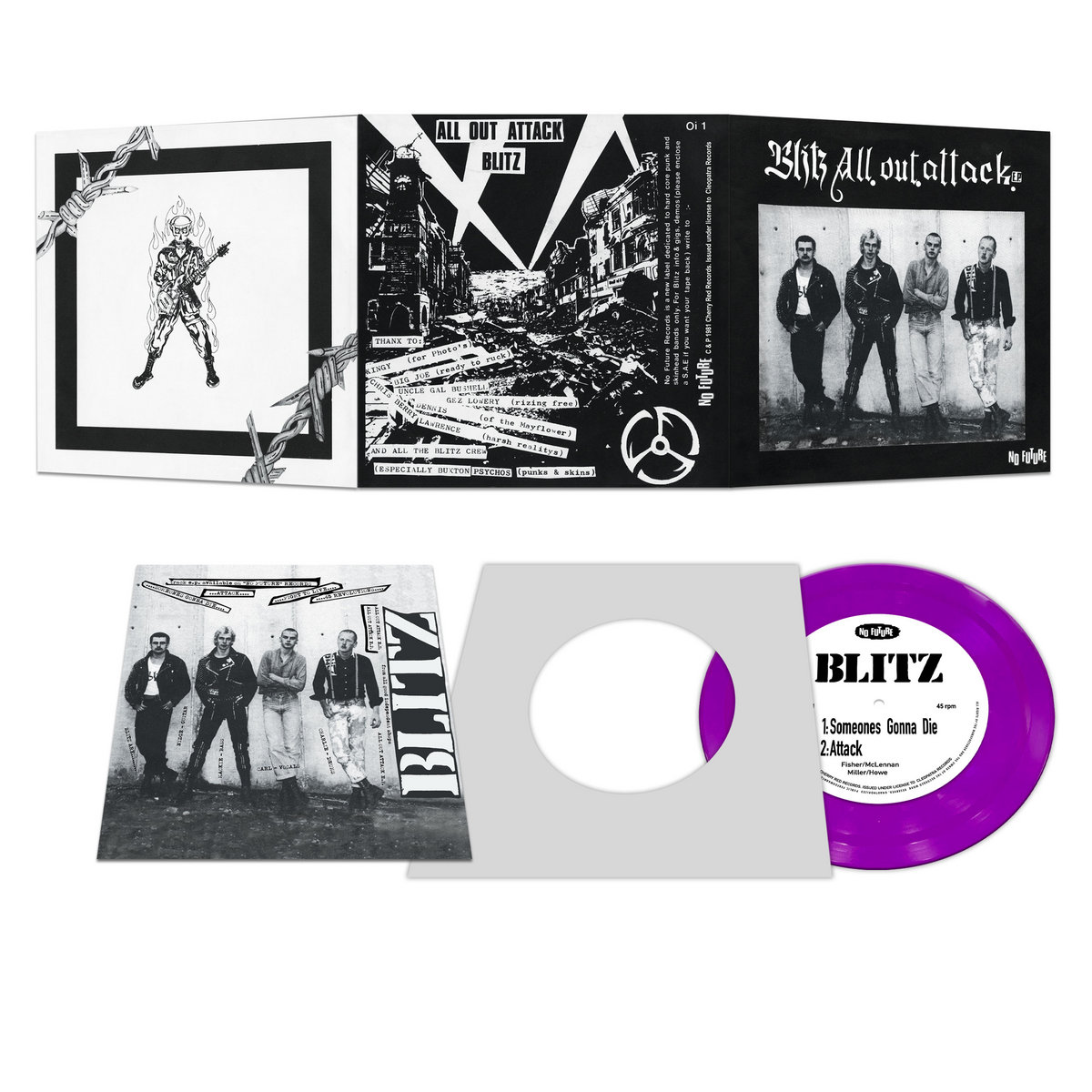 All Out Attack (Physical Copy Only) | Blitz | Cleopatra Records