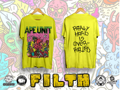 FILTH - Artwork T-Shirt (Yellow) main photo