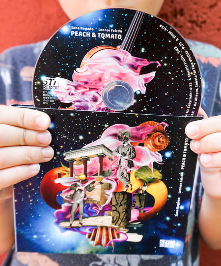 Peach and Tomato | Sana Nagano, Leonor Falcón | 577 Records