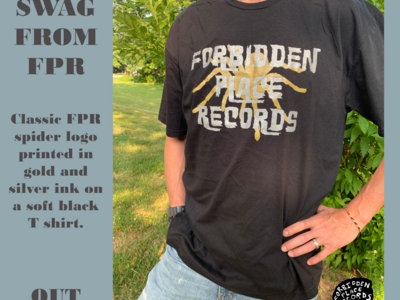 FPR Spider Logo (Silver/Gold Edition) T-shirt main photo
