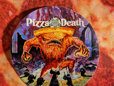 Pizza Death - Reign of the Anticrust album cover sticker | Pizza Death