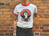 The Melmacs 'WATCH OUT' Organic Ringer Shirt (unisex) photo 