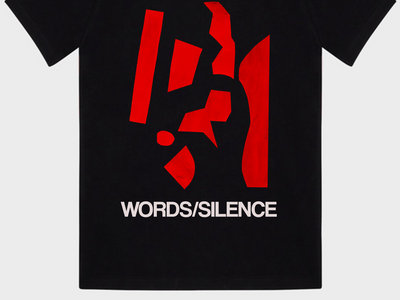 Black Words/Sillent  T-shirt main photo