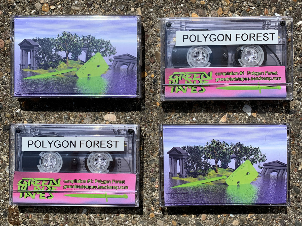 Polygon Forest Green Blade Tapes