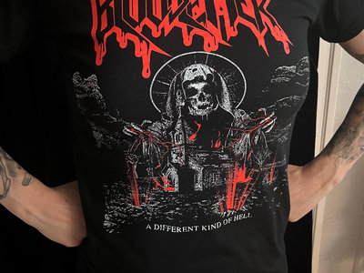 【Raucohouse】Hell hand printing over t-shirt Raucohouse】Hell hand printing over t-shirt (Raucohouse/T