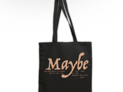 Searching For Heaven Lyric tote bag main photo