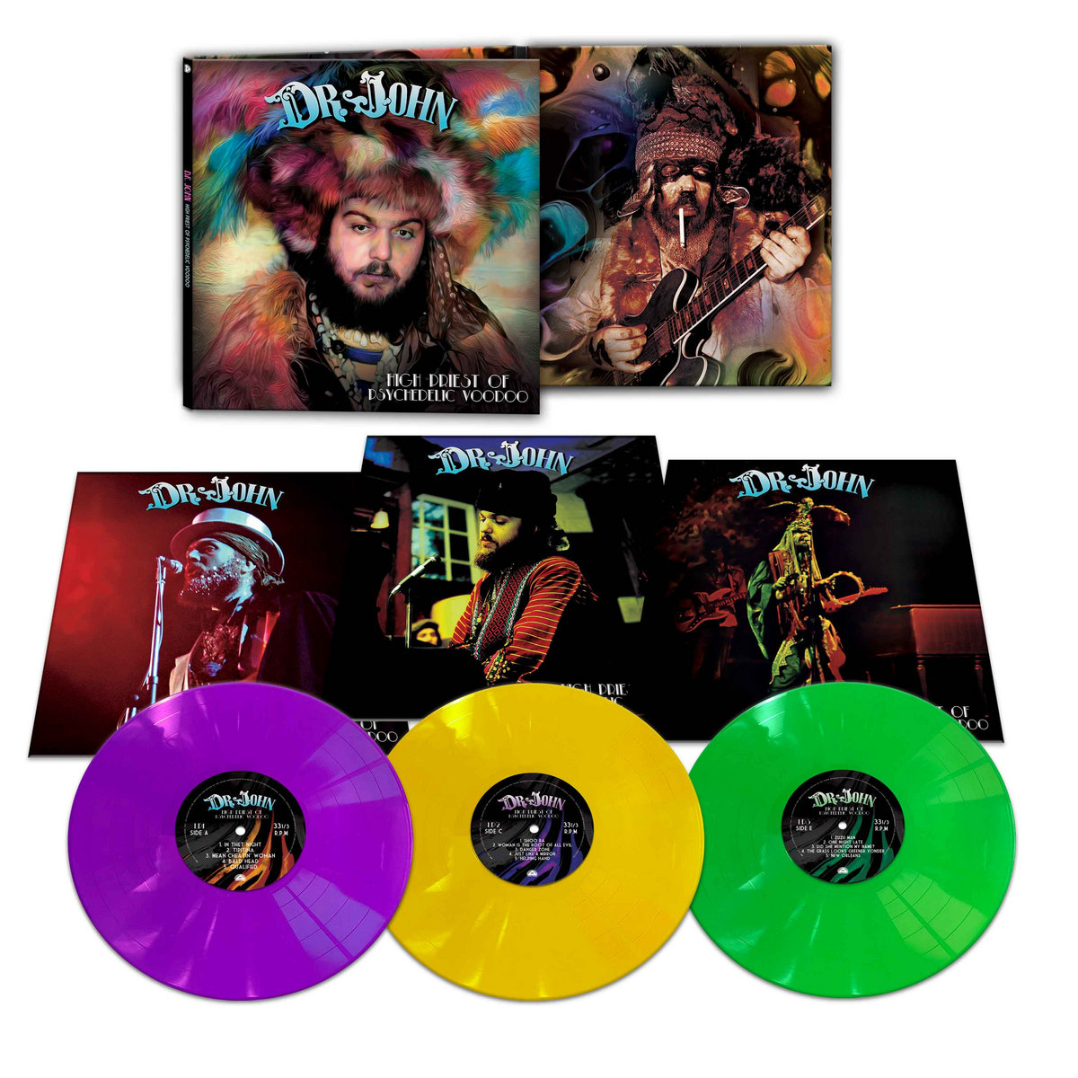 Dr. John High Priest of～ レコード High Priest of Psychedelic Voodoo (Vinyl Box Edition) | Dr