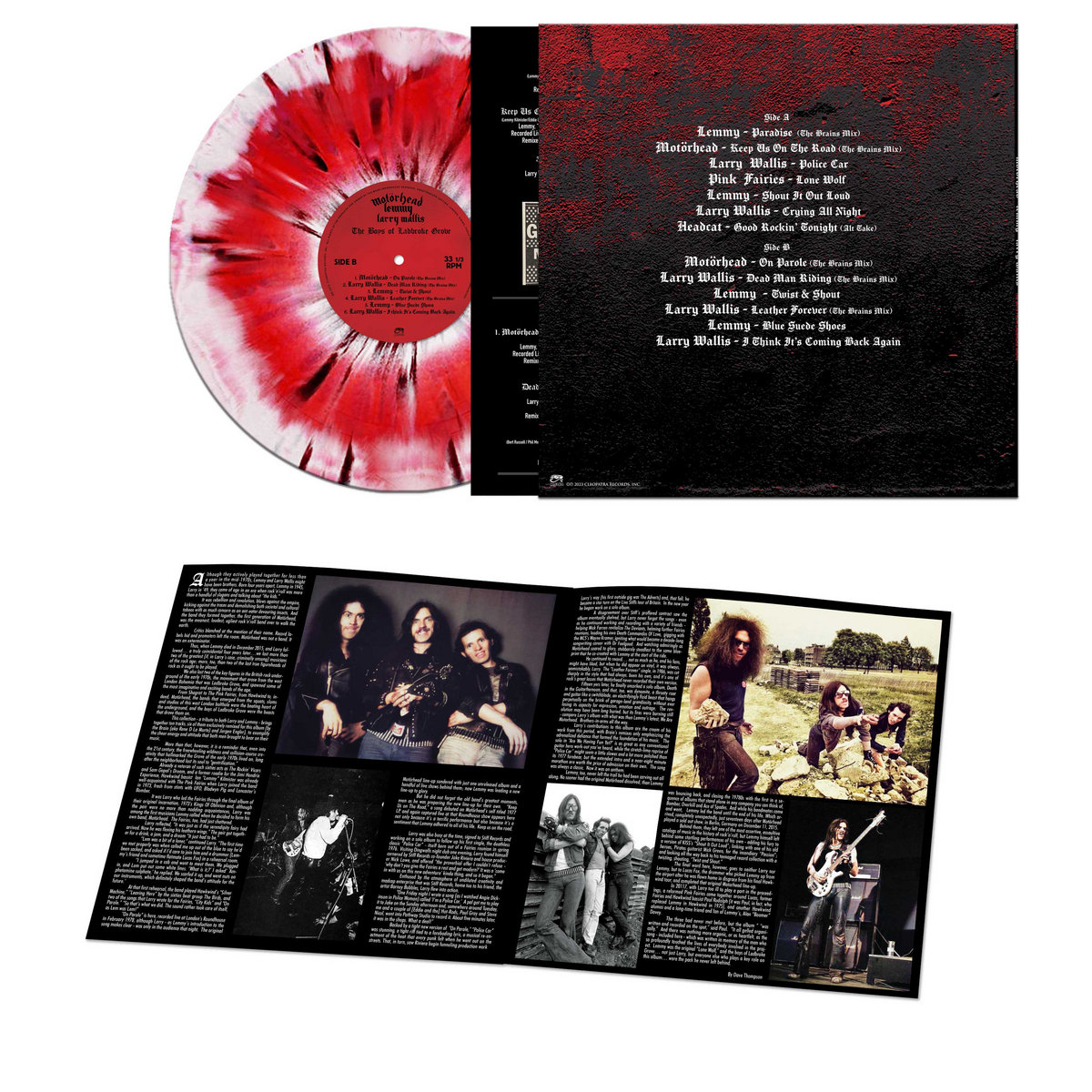 The Boys Of Ladbroke Grove Motörhead, Lemmy & Larry Wallis Motörhead