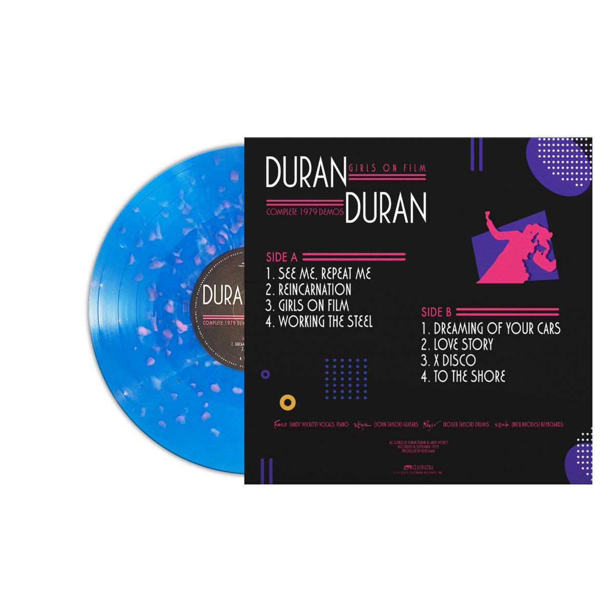 米LP Duran Duran Dreaming Of Your Cars (1979 Demos Part 2) CLO1666 Cleopatra /00260 Lp Duran Dreaming Of Your Cars 1979 Demos Part 2 Clo1666