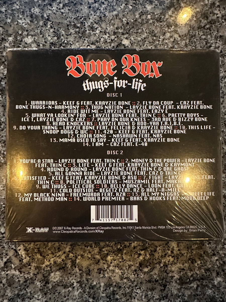 The BONEZ サイン入りCDセット 限定ボックス Bone Box: Thugs For Life | Various Artists | Cleopatra Records