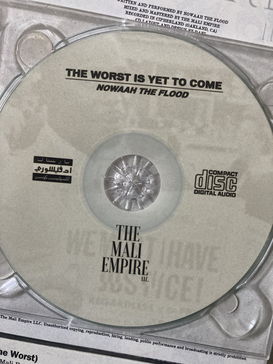 新品未開封！Nowaah The Flood × The Architect TRILL LIFE MATHEMATIKS | Nowaah The Flood x The Architect