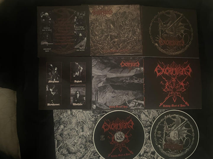 Riding Fires of Hate | EXCRUCIATE 666 | Iron Blood and Death