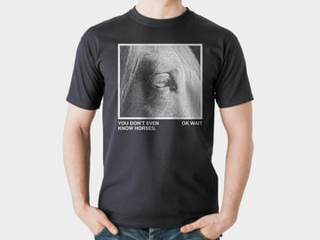 T-Shirt HORSES, image 1