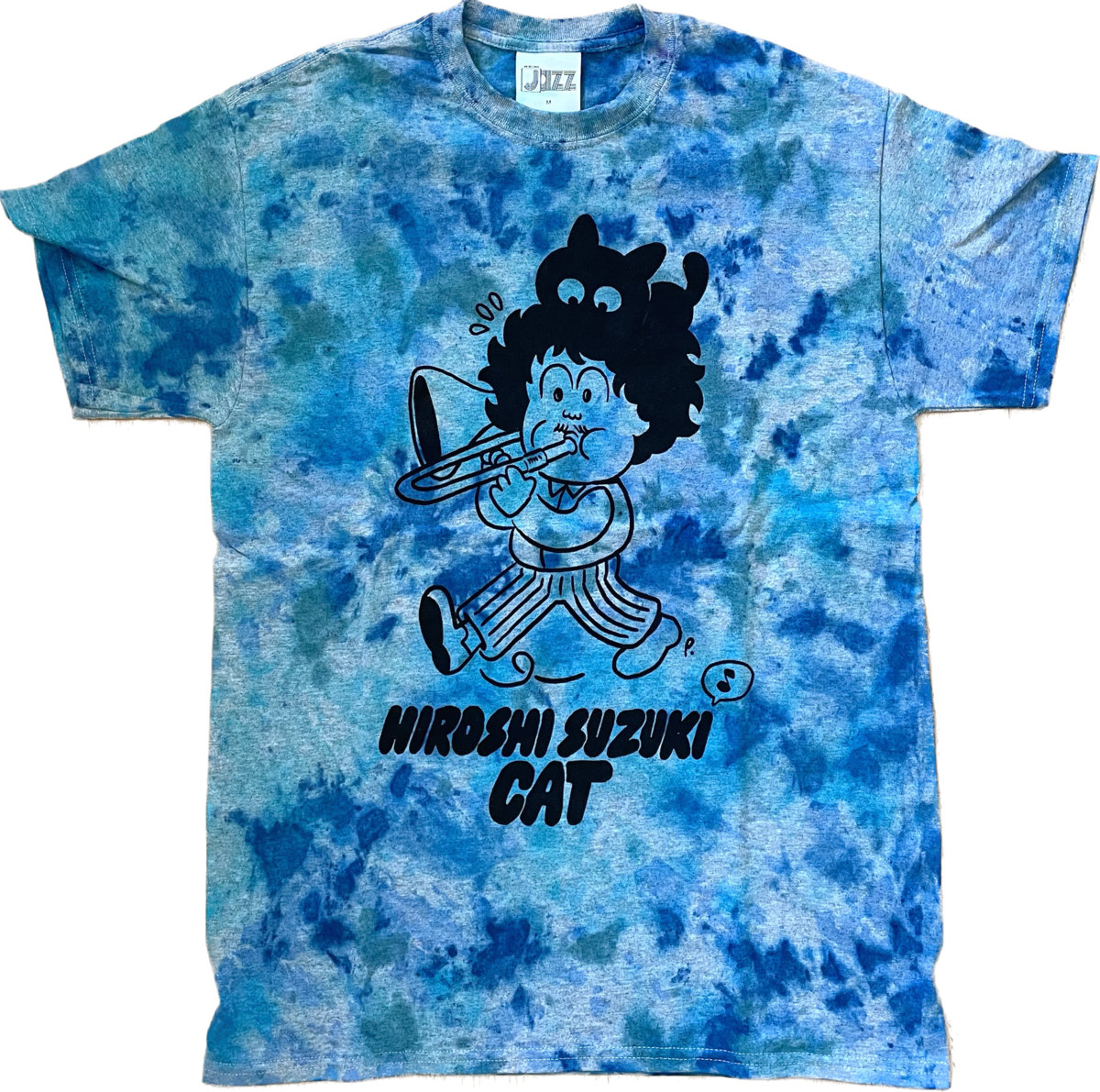 Hiroshi Suzuki Cat Tie Dye T-Shirt | WRWTFWW Records