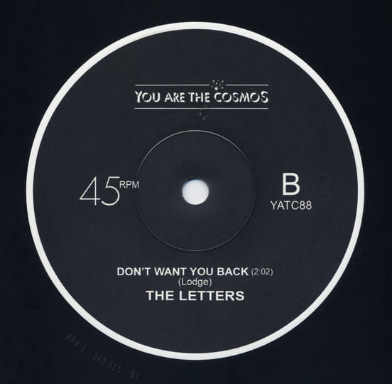 Nobody Loves Me b/w Don't Want You Back | THE LETTERS | State Records
