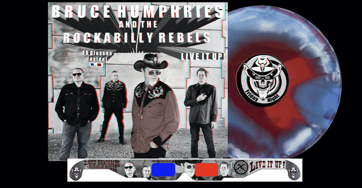 Live It Up! | Bruce Humphries and the Rockabilly Rebels | Bruce