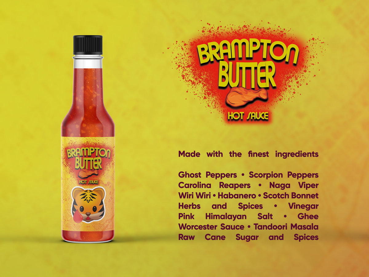Brampton Butter Hot Sauce Tiger Blood Tapes