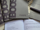 Handmade Chapbook of written abstractions by P.Hope photo 