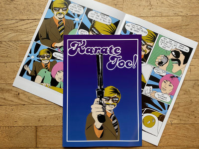 Karate Joe - full colour comic issue #1 (includes Soundtrack album) main photo