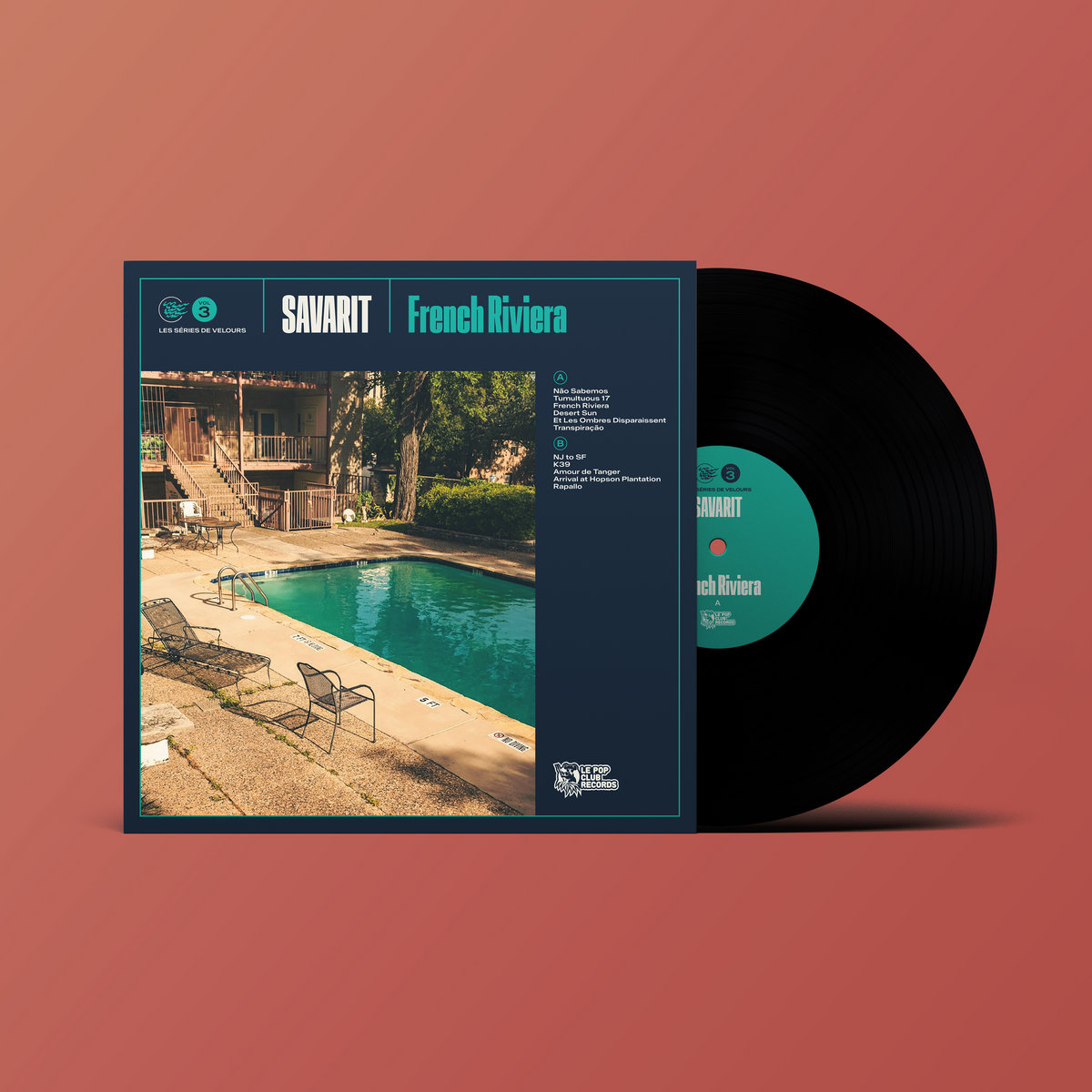 PCR066 - French Riviera LP | Savarit | Le Pop Club Records