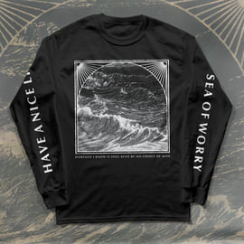 "Sea of Worry" Longsleeve Shirt, image 1